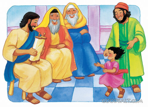 A Child Comes to Jesus