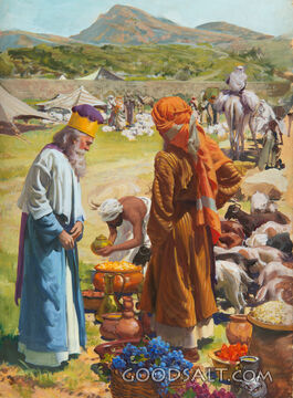 Abraham Pays the Tithe