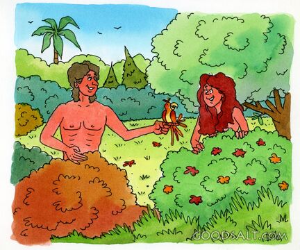 Adam and Eve in the Garden