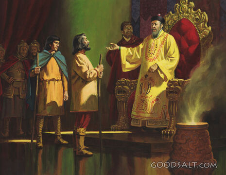 Alopen with China's Emperor