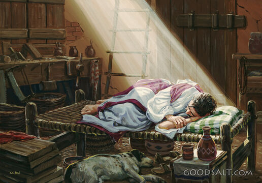 An Angel Appears to Joseph