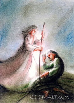 Angel Appears to Man