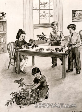 Arranging Autumn Leaves