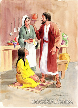 At Mary and Martha's Home