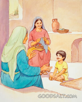 At the Knees of Mother and Grandmother