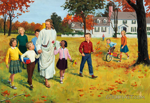 Autumn Walk With Jesus