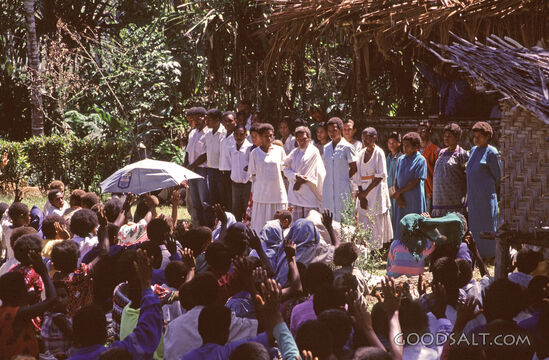 Baptismal Candidates at Dobu, Papua New Guinea