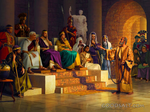 Before Felix and Agrippa