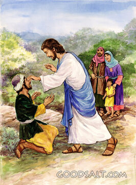 Blind Man Receives Sight