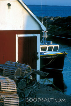 Boathouse in Nova Scotia