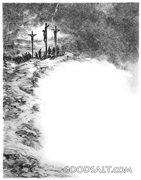 Calvary With Vignette
