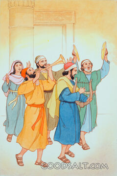Celebration at the Temple
