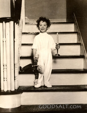 Child on Stairs