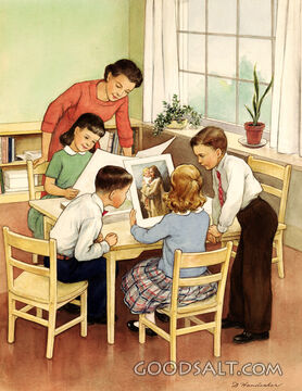 Children Look at Pictures