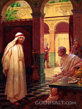 Christ Before Pilate