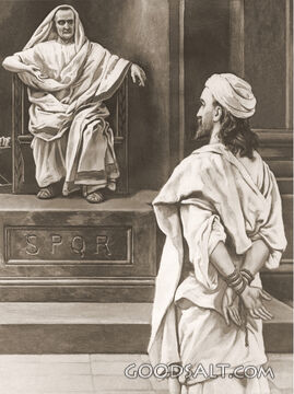 Christ Before Pilate