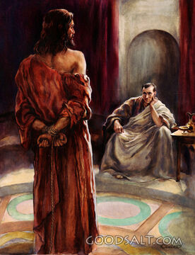 Christ Before Pilate