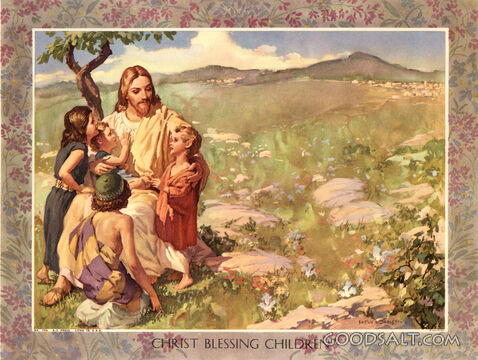 Christ Blessing Children