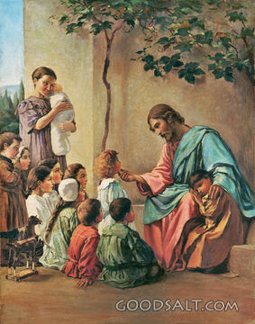 Christ Blessing the Children