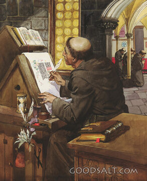 Copying the Bible By Hand