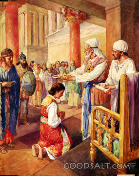 Crowning of Uzziah
