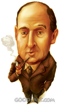 C.S. Lewis Smoking Pipe With Lion Smoke