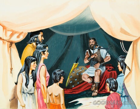 Daniel Plays His Lyre