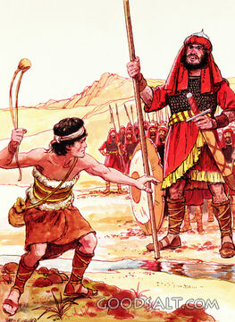 David and Goliath