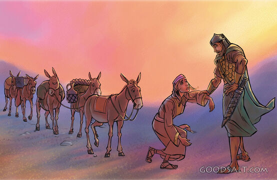 David and Nabal - David's Mercy