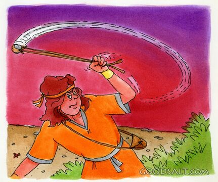 David Fights a Giant