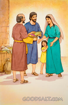 Deacons Helping the Needy.