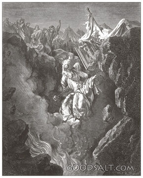 Death of Korah, Dathan and Abiram