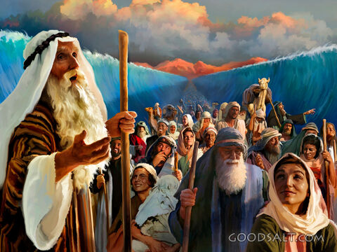 Deliverance Through the Red Sea