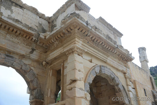 Detail of Celsus Library, Ephesus