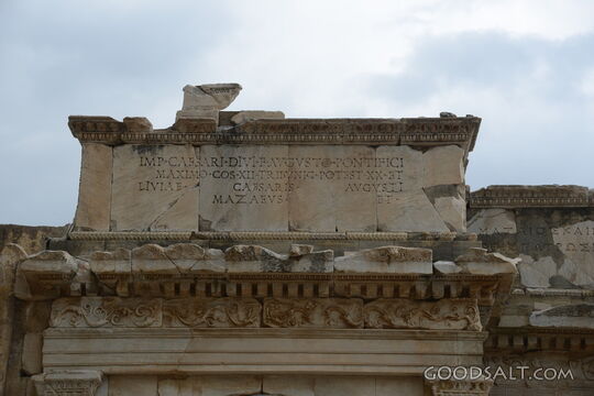 Detail of Celsus Library, Ephesus