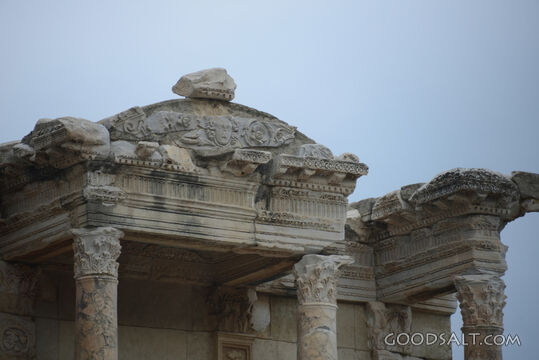 Detail of Celsus Library, Ephesus