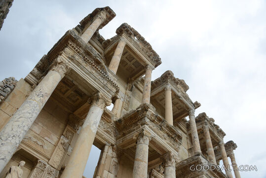 Detail of Celsus Library, Ephesus