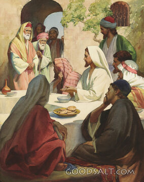 Dinner at Matthew's House