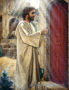 Door of Your Heart, Jesus Stands at Heart's Door