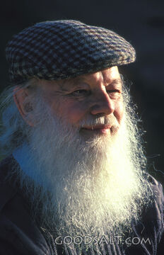 Elderly Man With White Beard