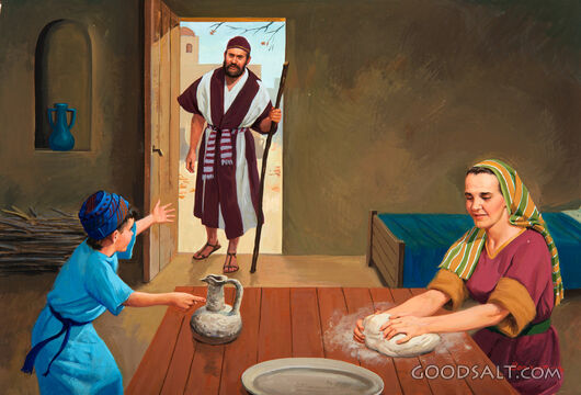 Elijah and the Poor Widow - Bread Please