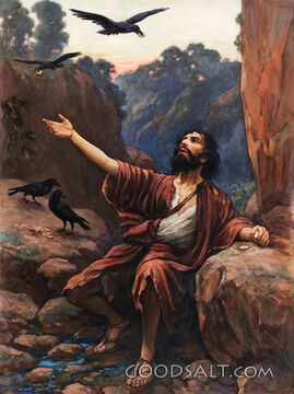 Elijah Fed by the Ravens