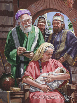 Elizabeth, Zacharias and Baby John