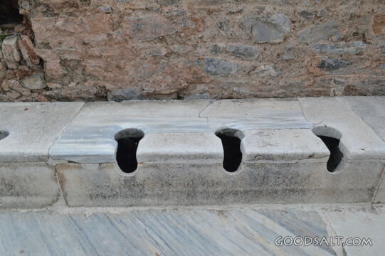 Ephesus Ruins - Public Toilet