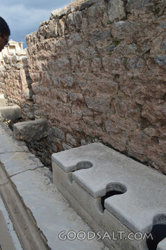 Ephesus Ruins - Public Toilet