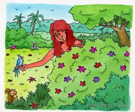 Eve in the Garden