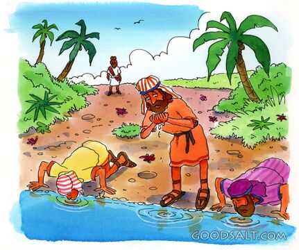 Gideon Selects His Army