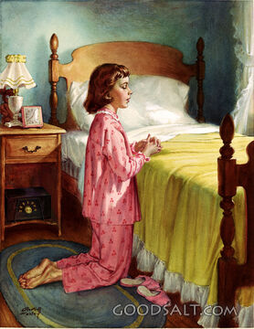 Girl Praying