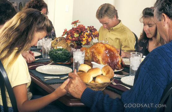 Giving Thanks at the Dinner Table
