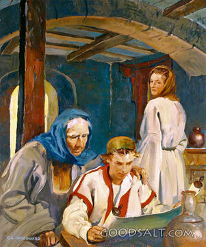 Timothy. His Mother and Grandmother